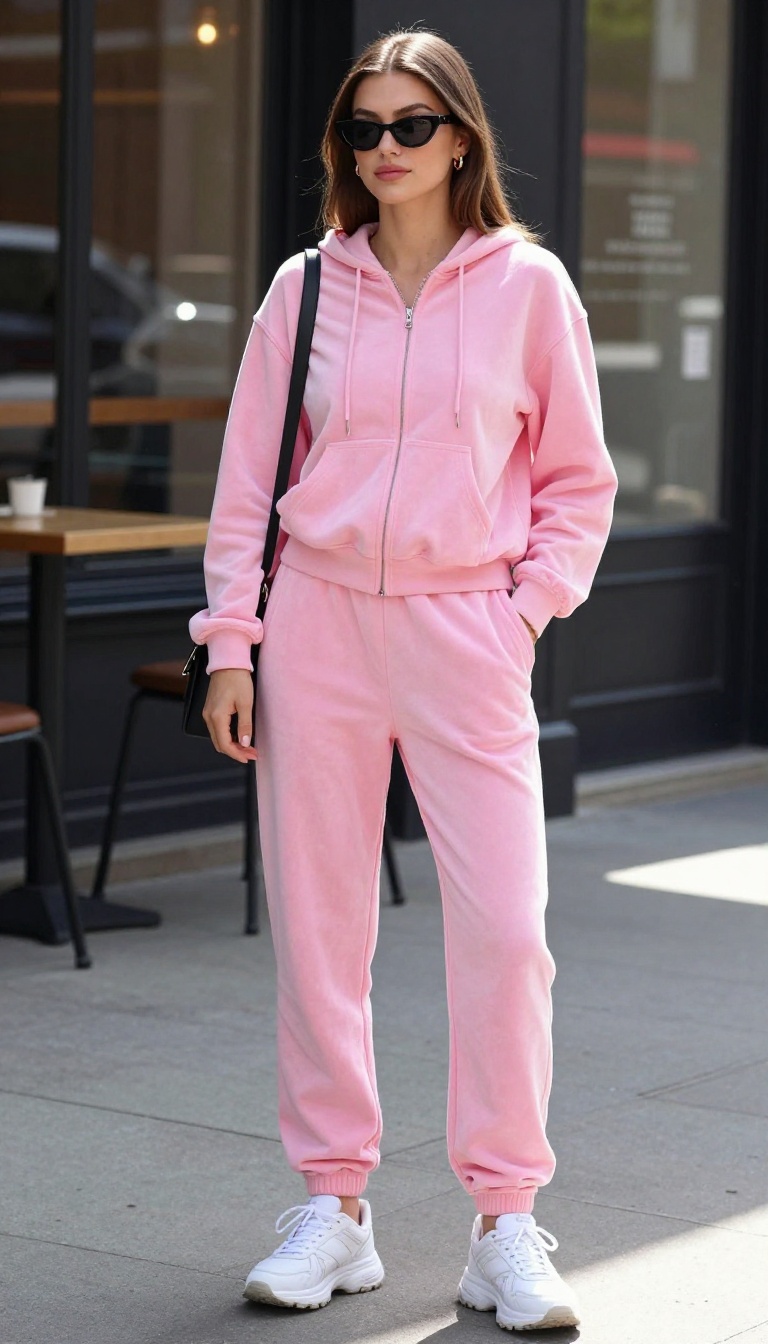 11. Velour Track Suit