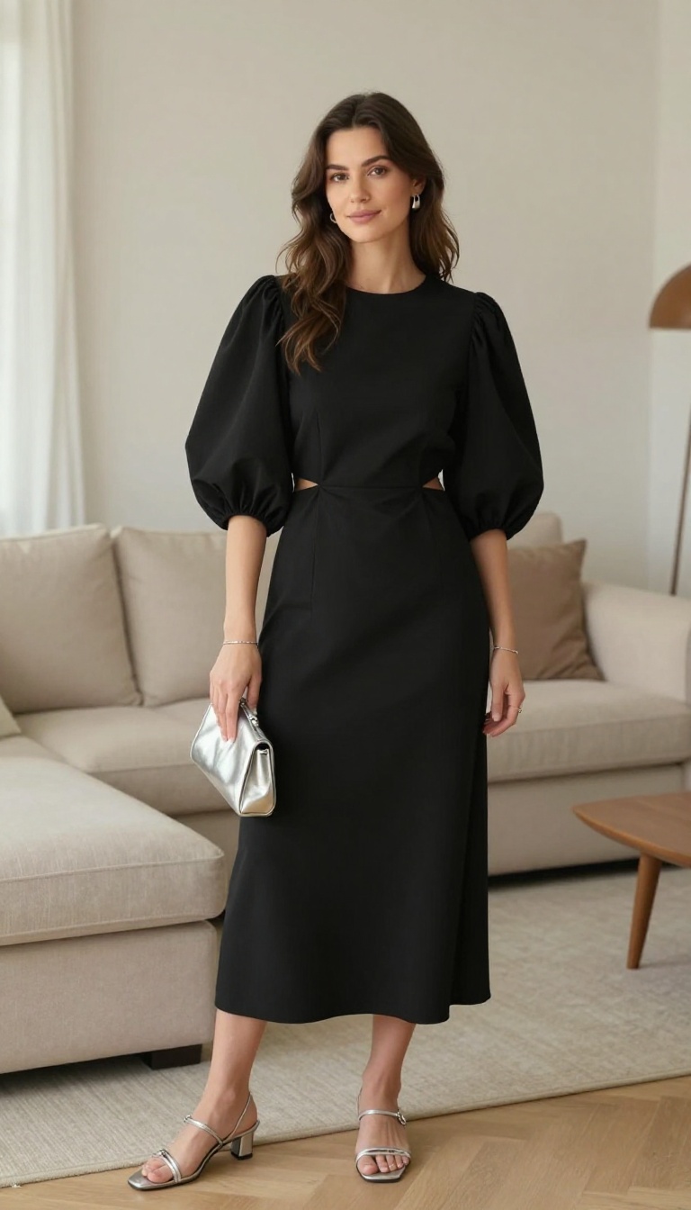 12. The Little Black Dress with a Twist
