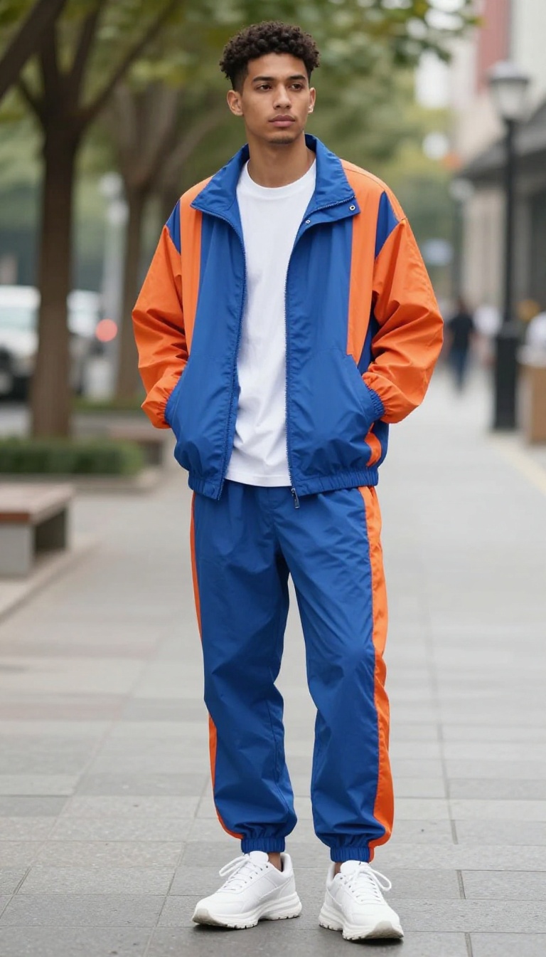 11. Windbreaker and Track Pants