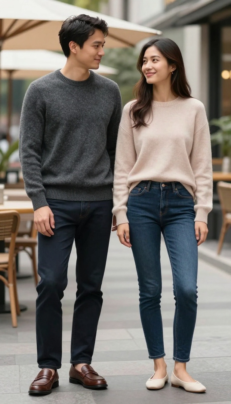 7. Denim and Cashmere Weekend