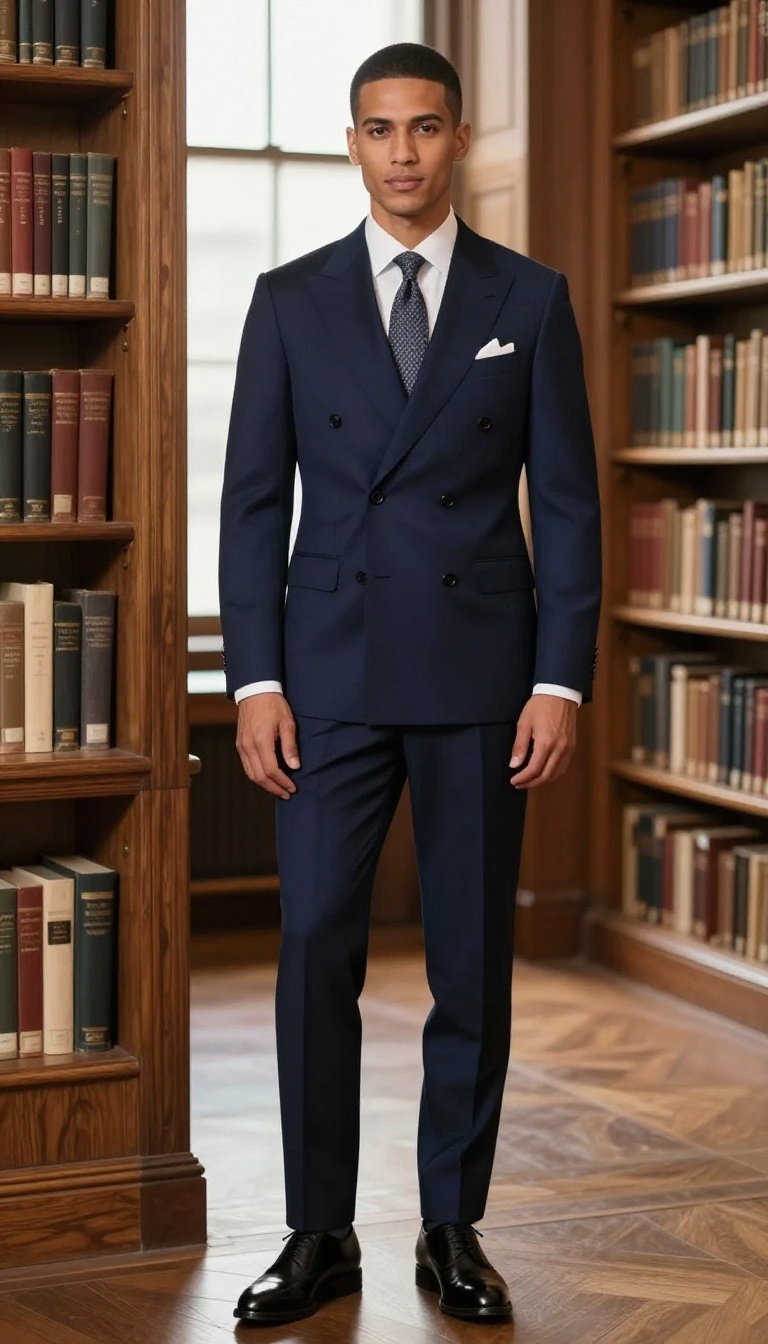 9. The Double-Breasted Suit and Tie