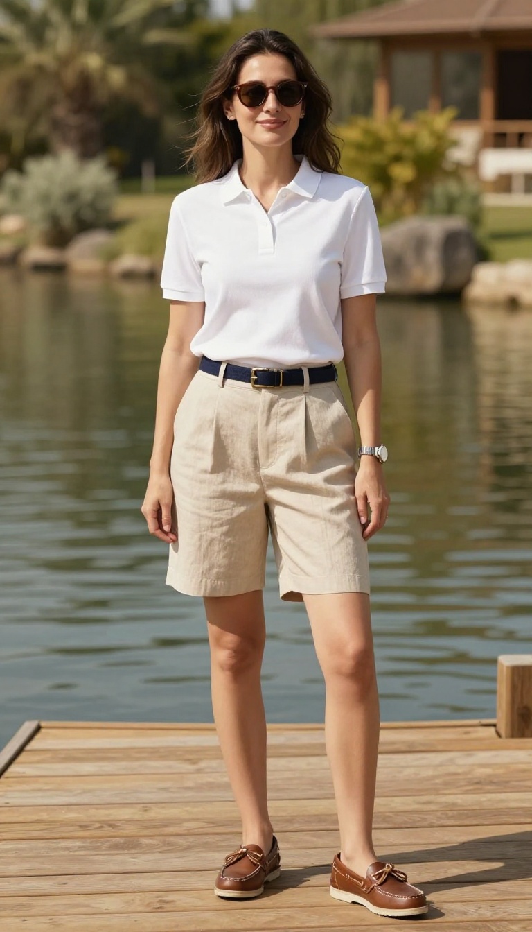 10. The Polo Shirt and Tailored Shorts
