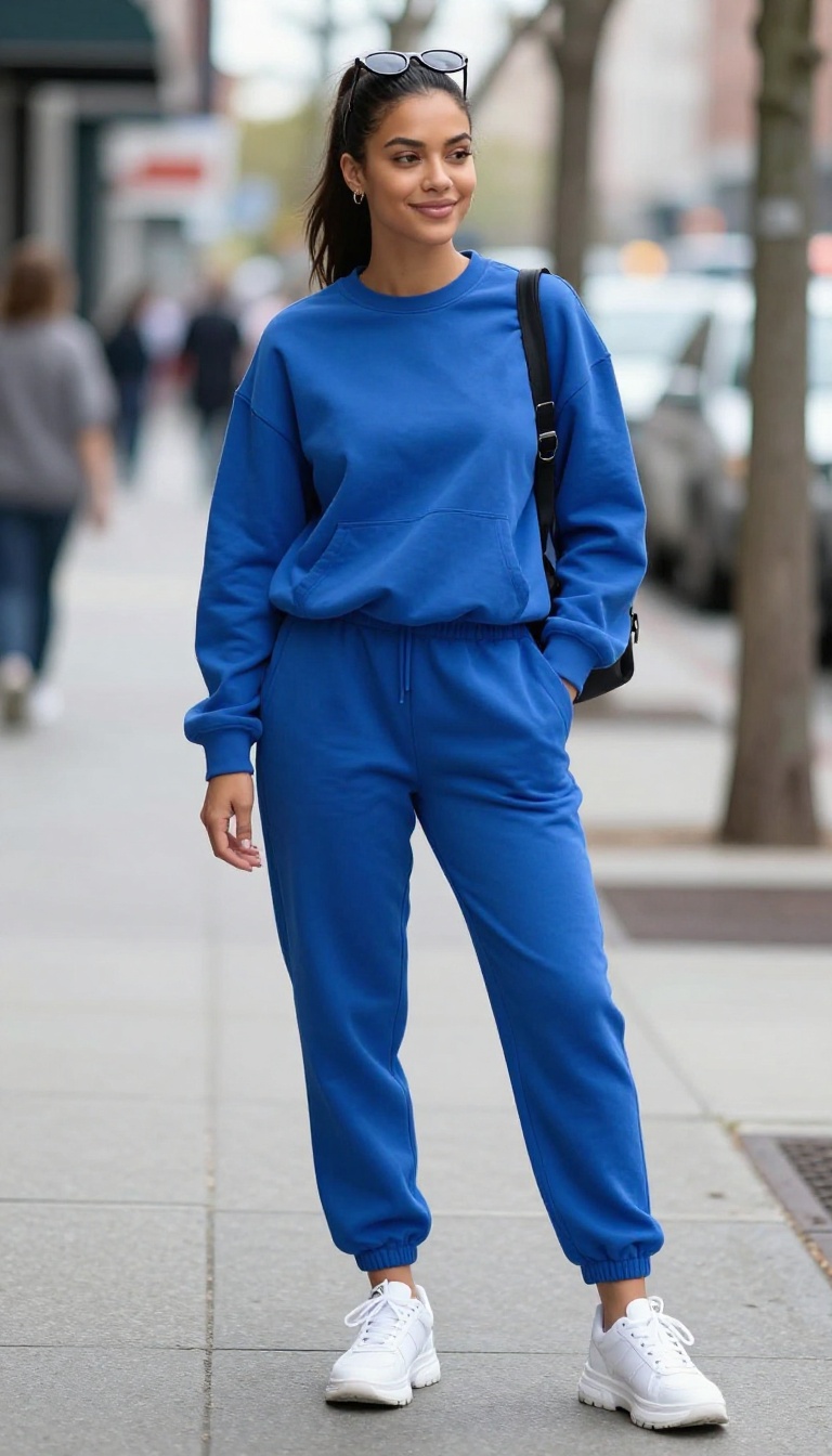 9. Tracksuit and Chunky Sneakers