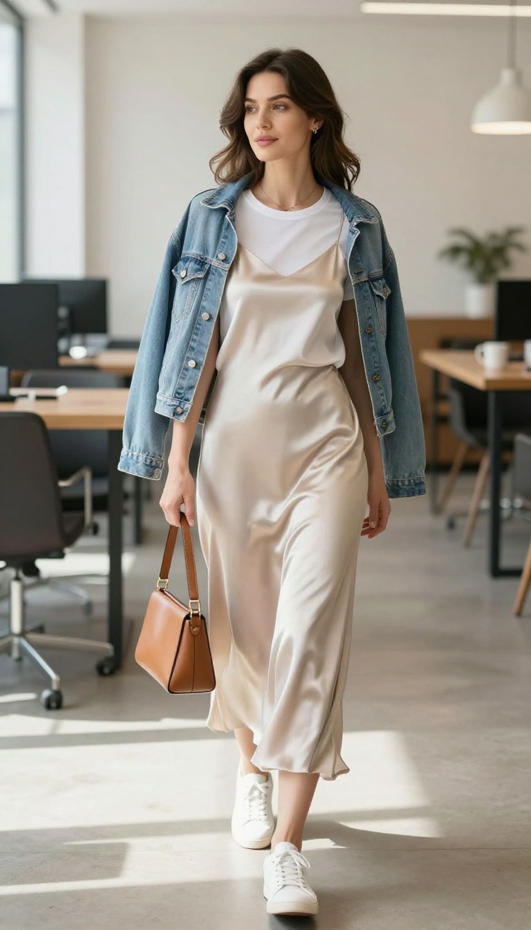 8. The Slip Dress: Understated Elegance