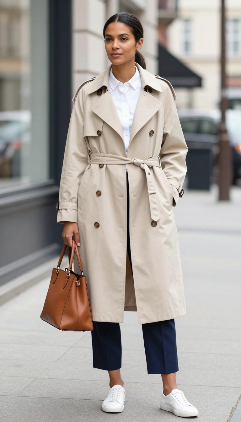 5. The Classic Trench Coat: Outerwear That Works