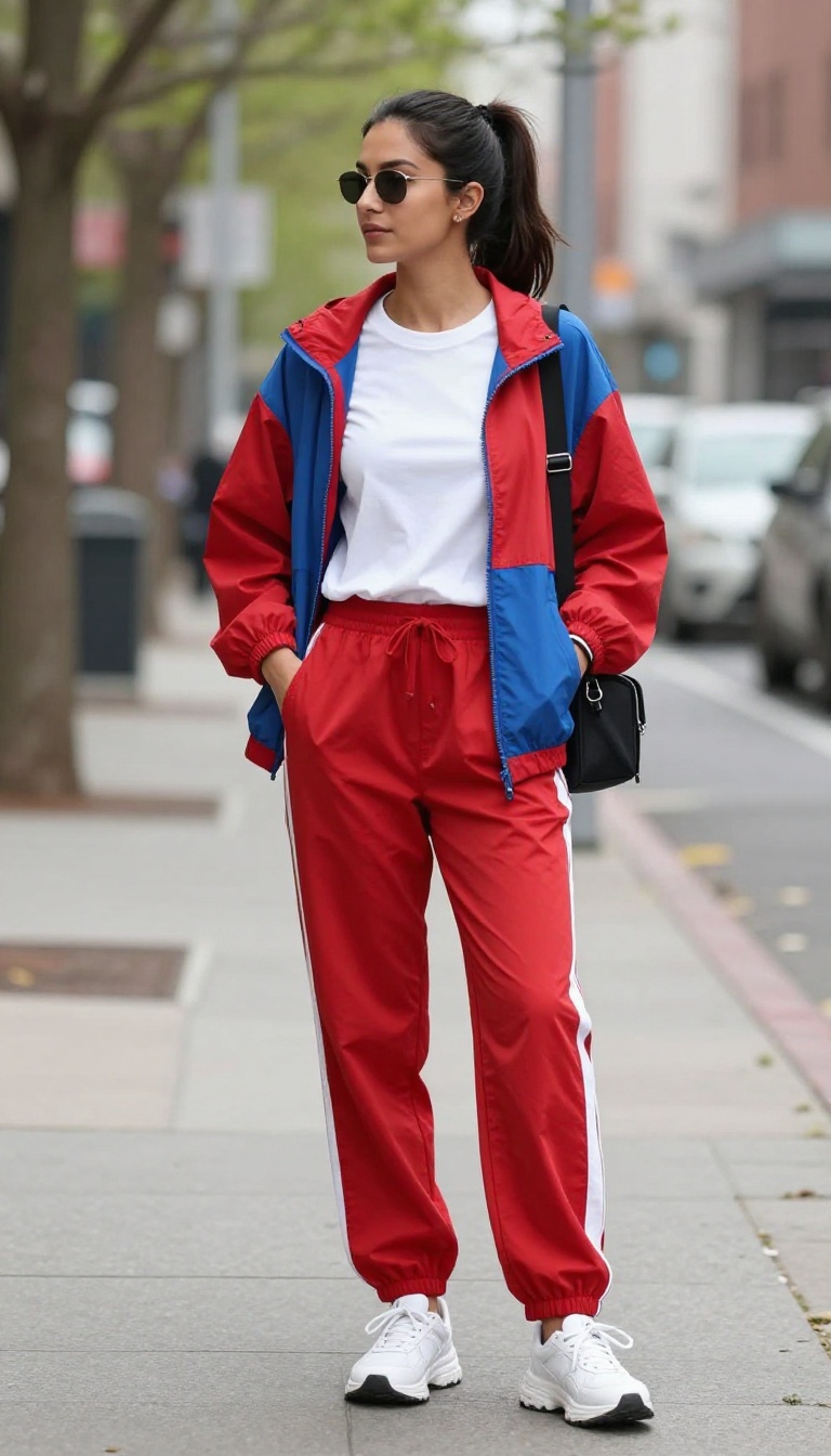 10. Windbreaker and Track Pants