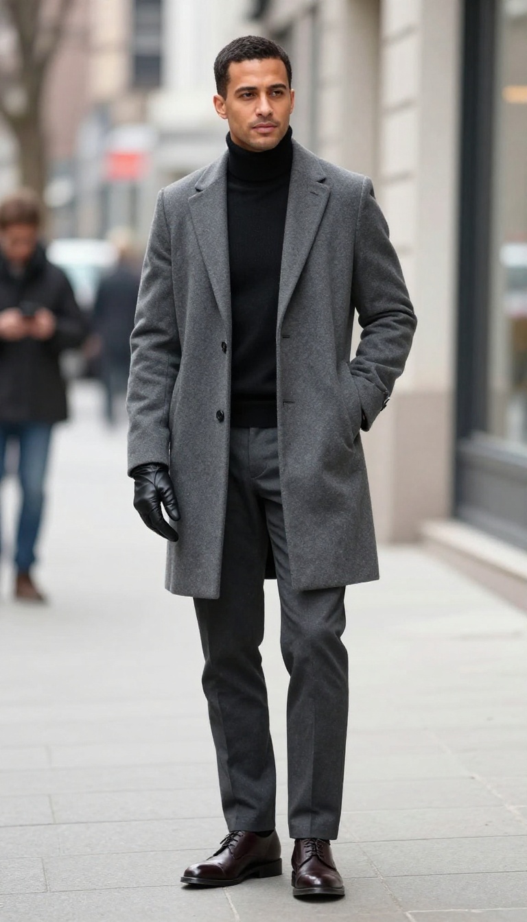 9. The Turtleneck and Overcoat