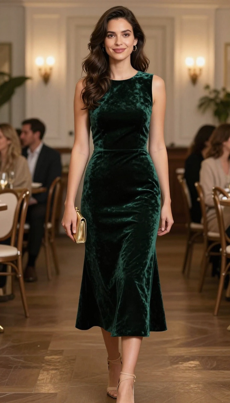 13. The Velvet Dress for Evening Galas
