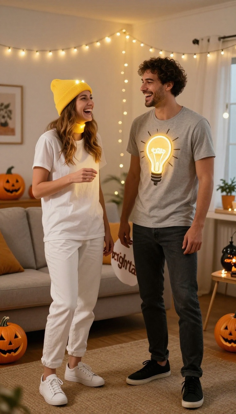 12. A Lightbulb and a Bright Idea: A Clever Pair