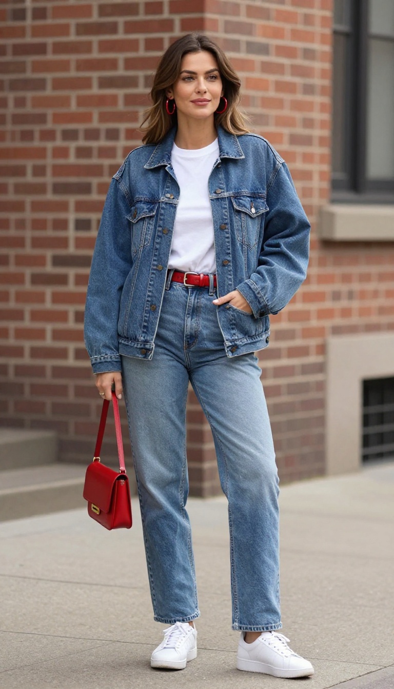 8. Denim on Denim With a Twist