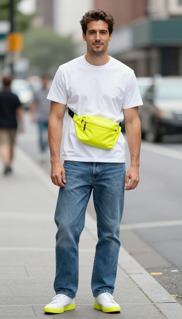 2. Neon Accents: A Pop of Electric Color