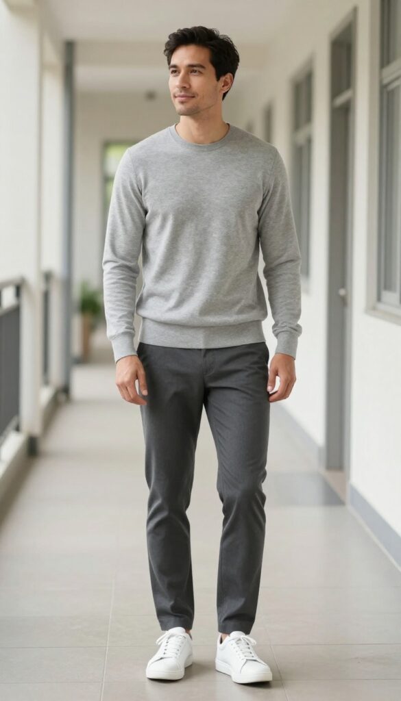 10. The Minimalist Monochrome Outfit