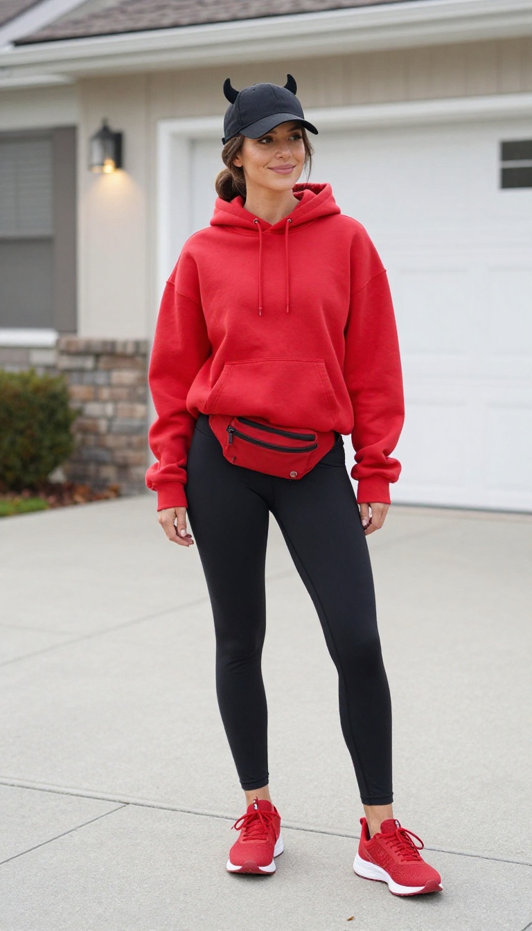 12. Devil in Athleisure: Sporty and Comfy