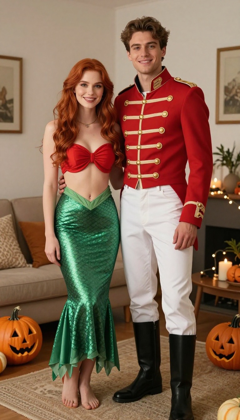 10. The Little Mermaid and Prince Eric: A Fairytale Twist