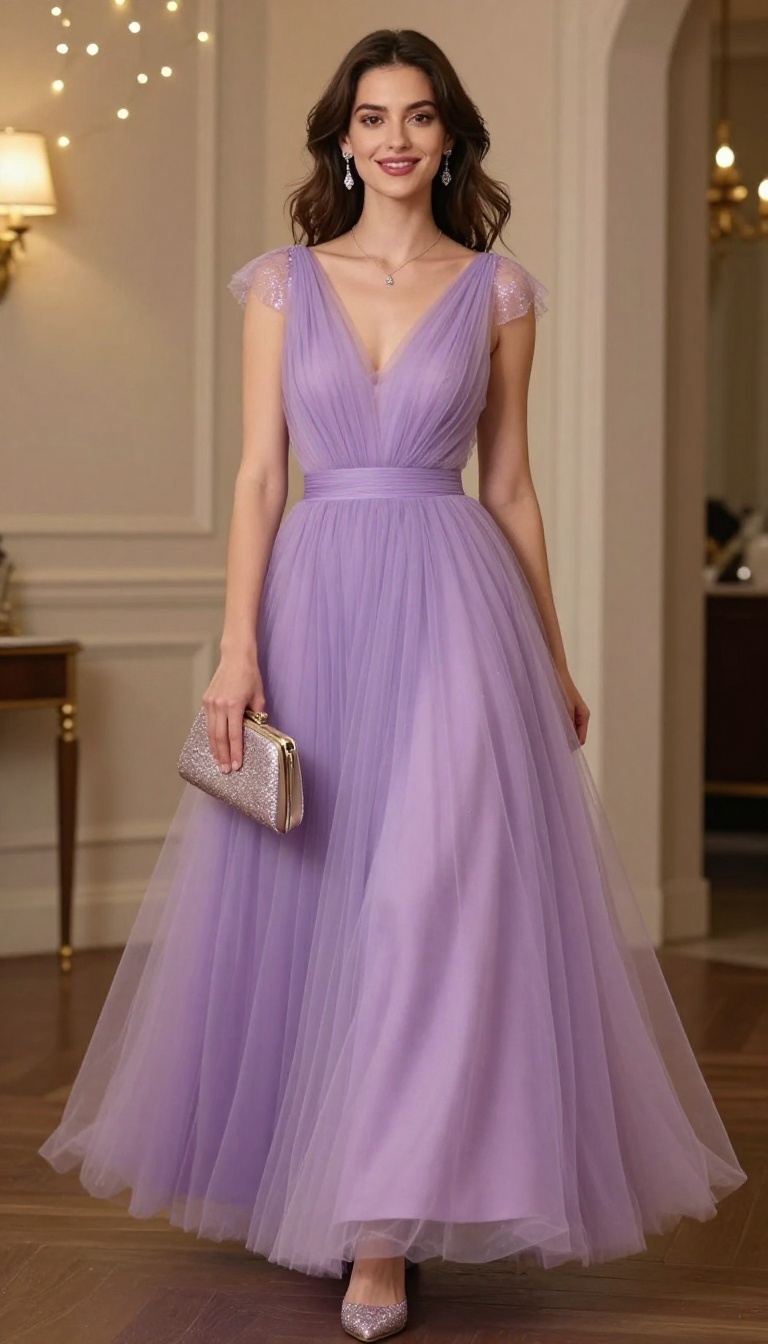 2. Speak Now Era: Purple Ball Gown and Glitter
