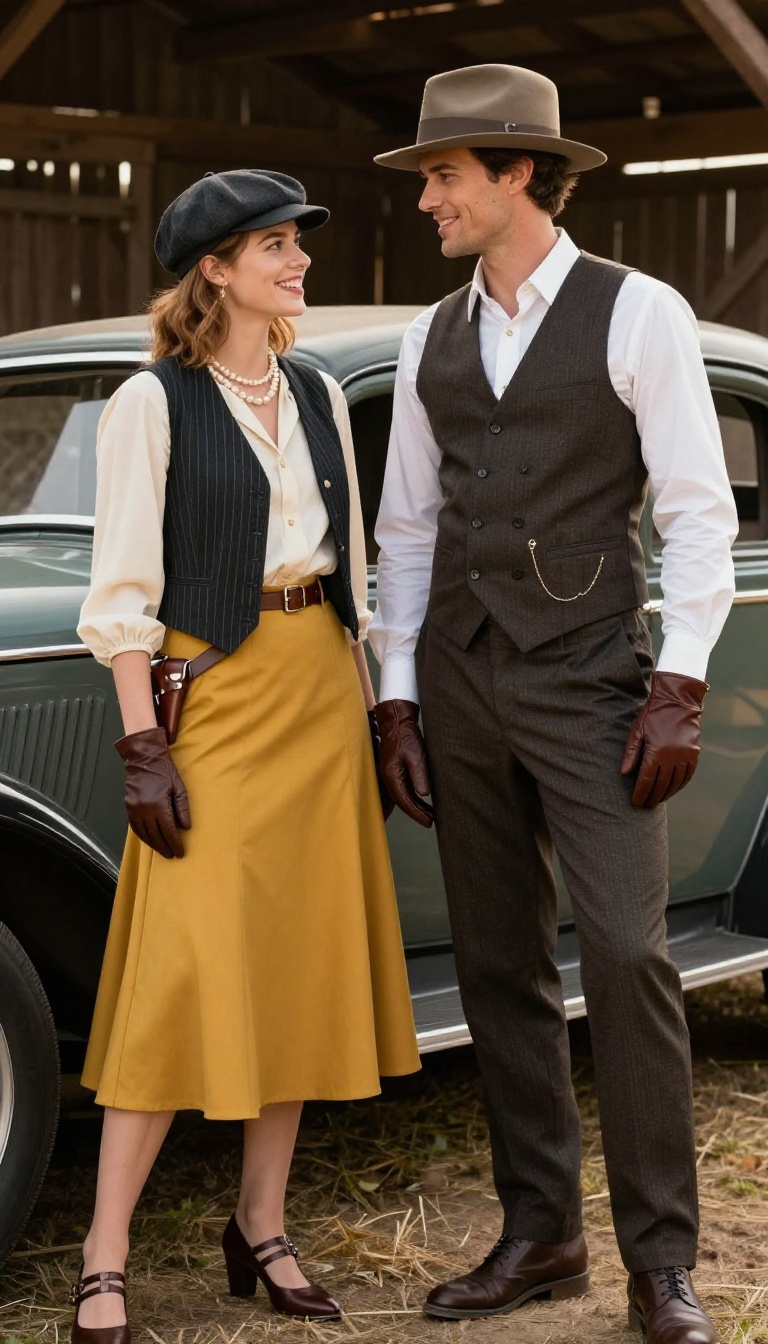 1. Classic Movie Duo: Bonnie and Clyde