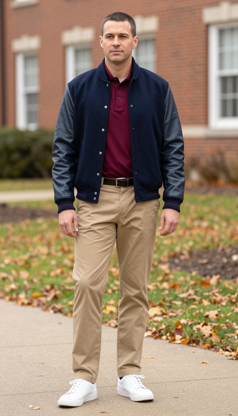 1. The Preppy Collegiate Look