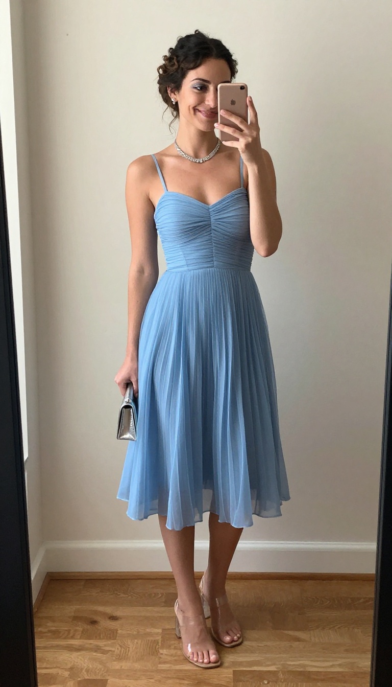 1. Classic Cinderella: Blue Ball Gown with a Modern Twist