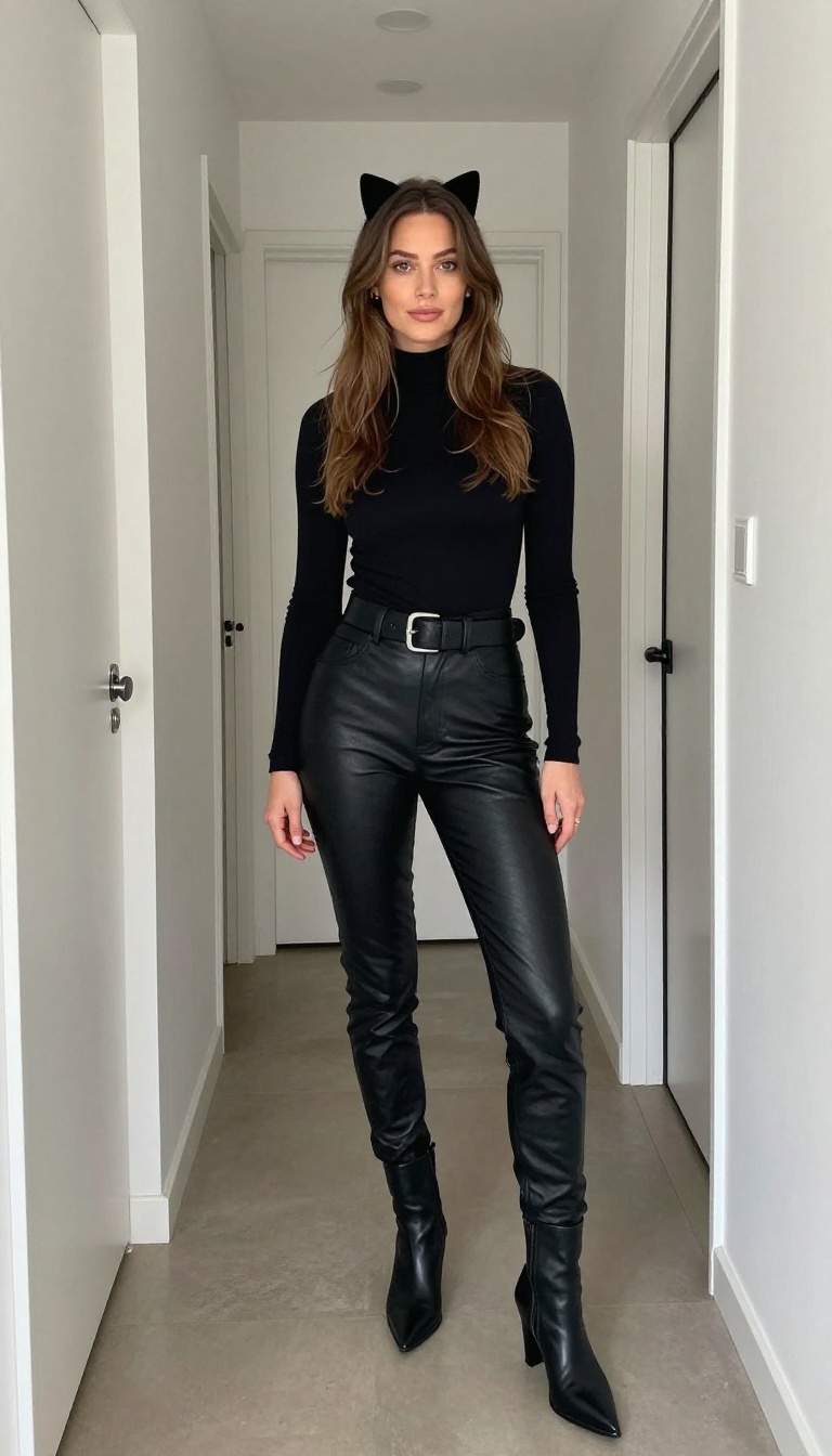 1. Classic Black Jumpsuit with a Modern Fit