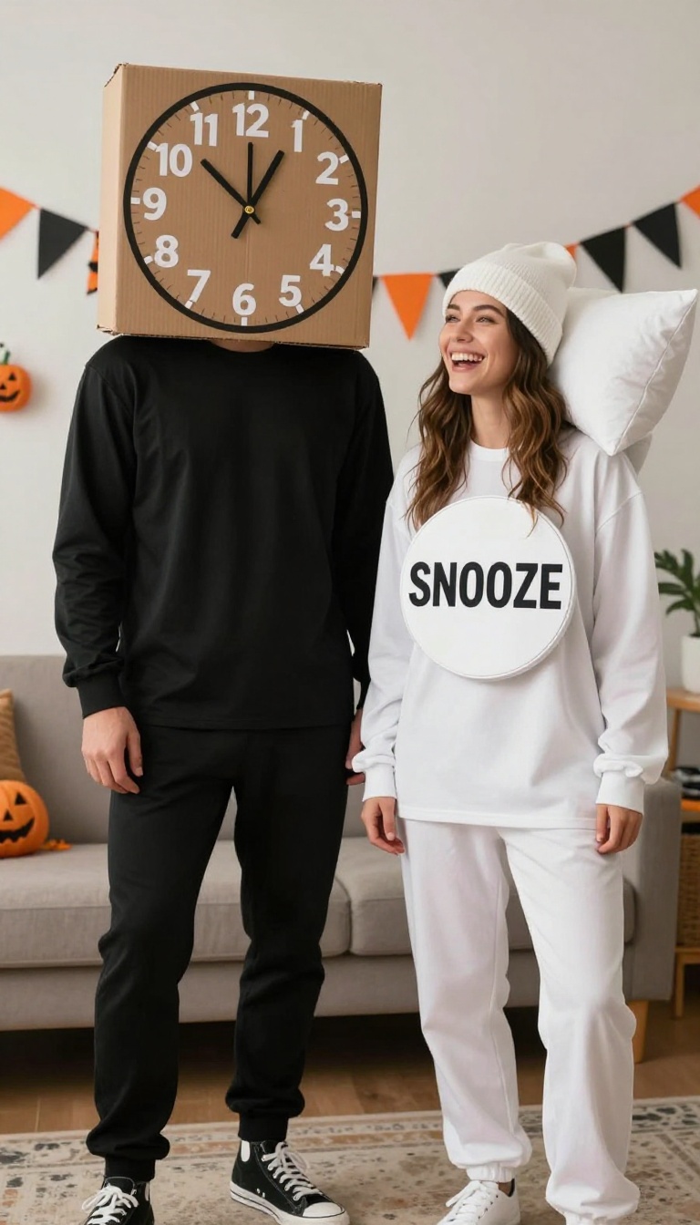 12. 'Alarm Clock and Snooze Button' – Wake Up Call