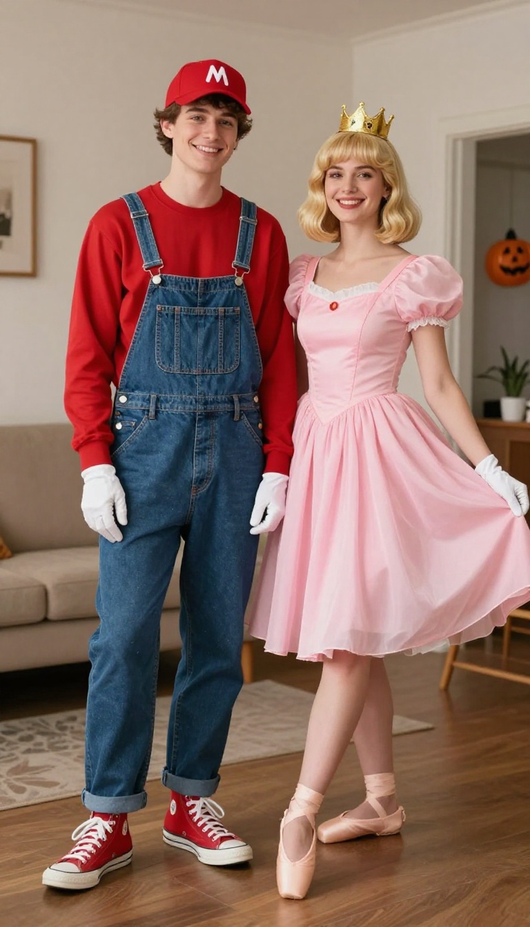 4. Mario and Princess Peach