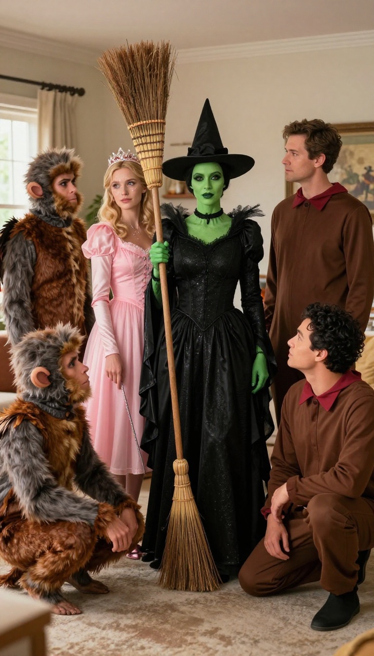 7. The Wizard of Oz: Wicked Witch, Glinda, Flying Monkeys, and Toto