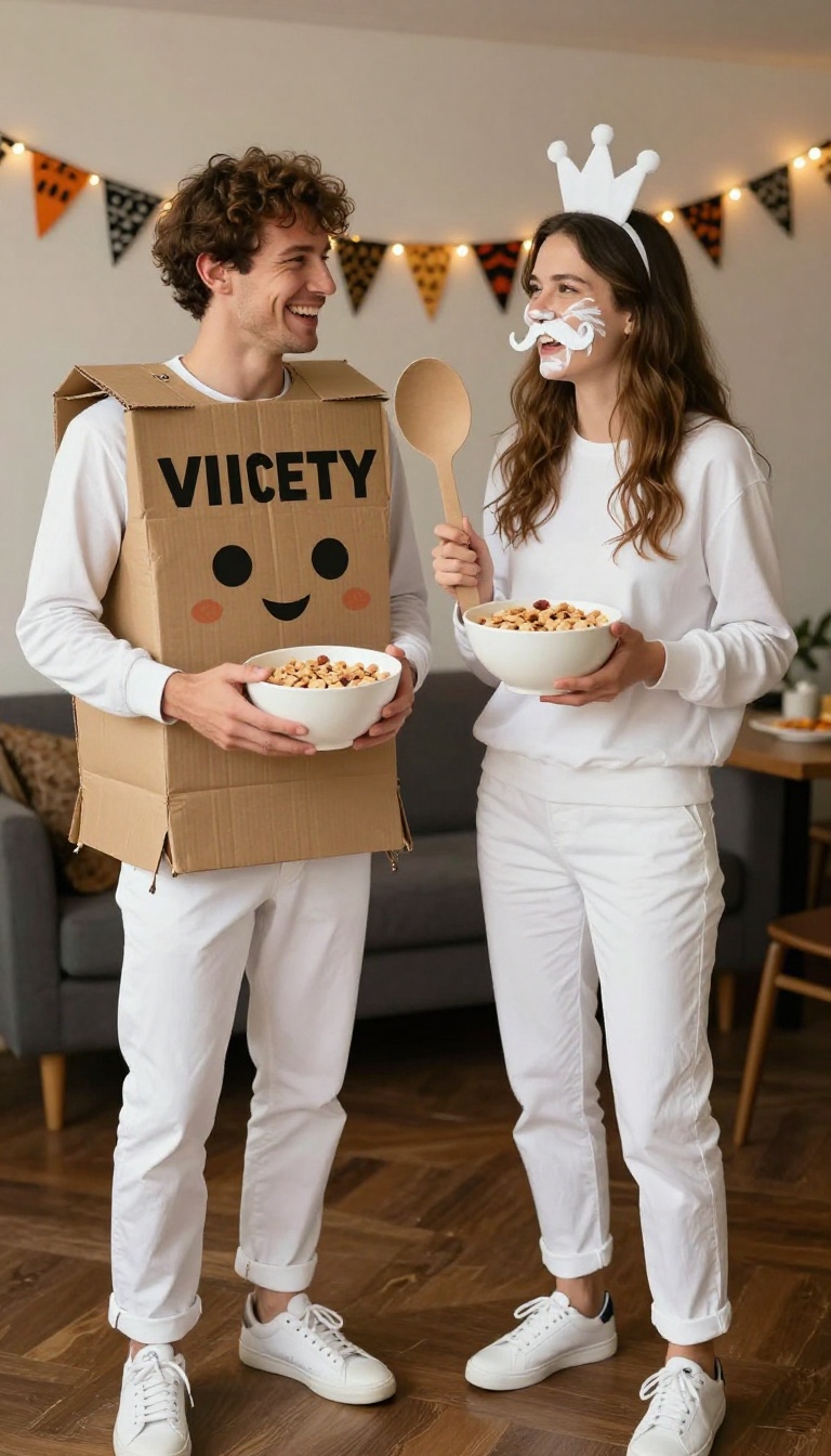 11. Punny Pair: Cereal and Milk