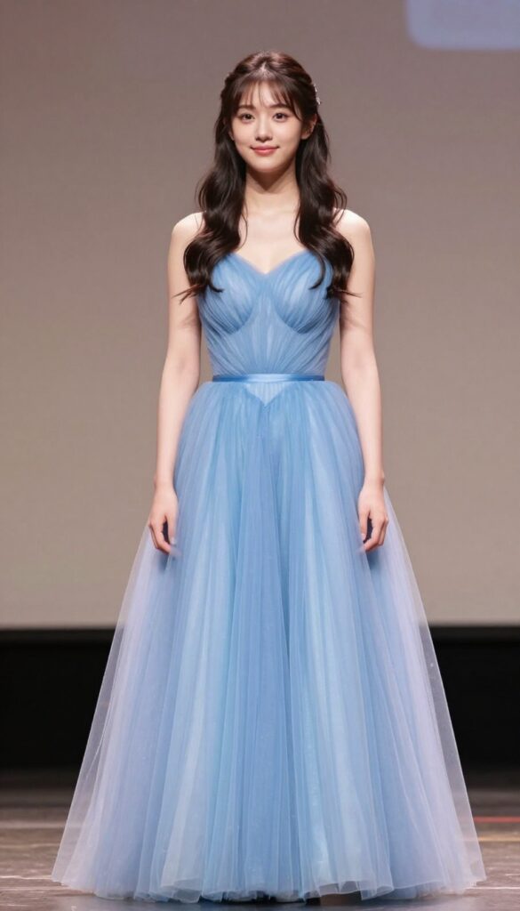 9. Ball Gown Silhouette for a Fairy-Tale Feel