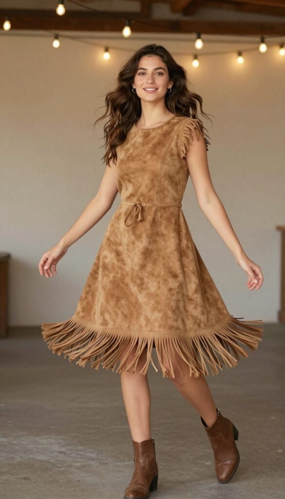 8. Suede Sensation: Fringe and Tassels