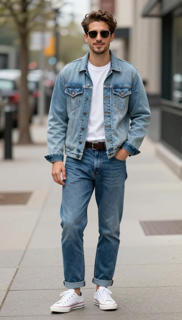 8. Denim on Denim: The Canadian Tuxedo