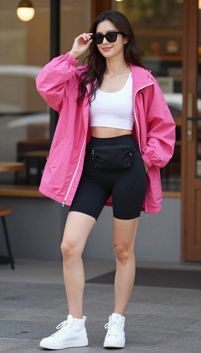 7. Athleisure with a Retro Edge