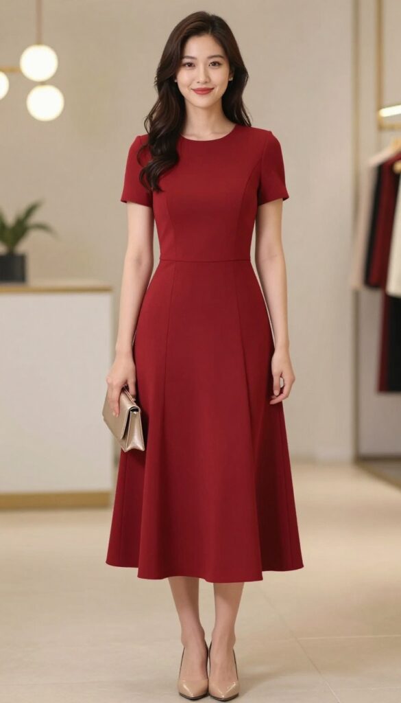 11. Timeless Fit-and-Flare Dress