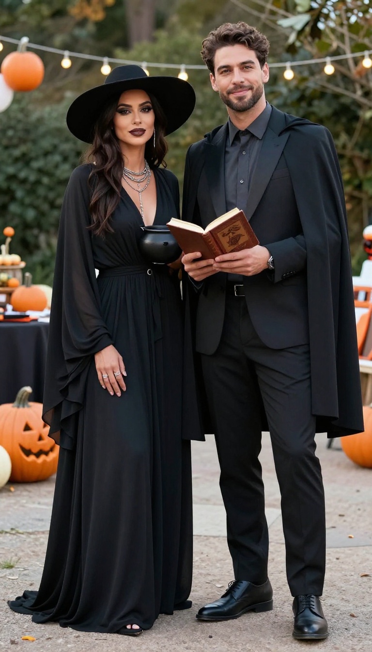 3. Witch and Warlock