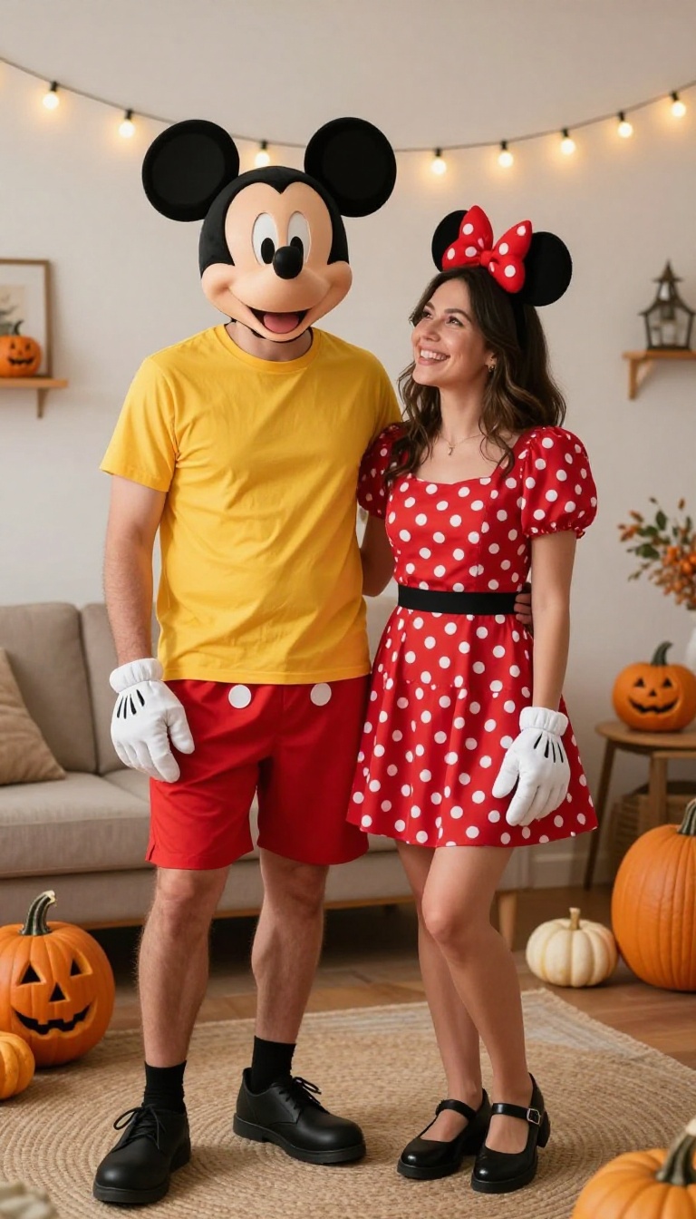 11. Disney Duo: Mickey and Minnie Mouse