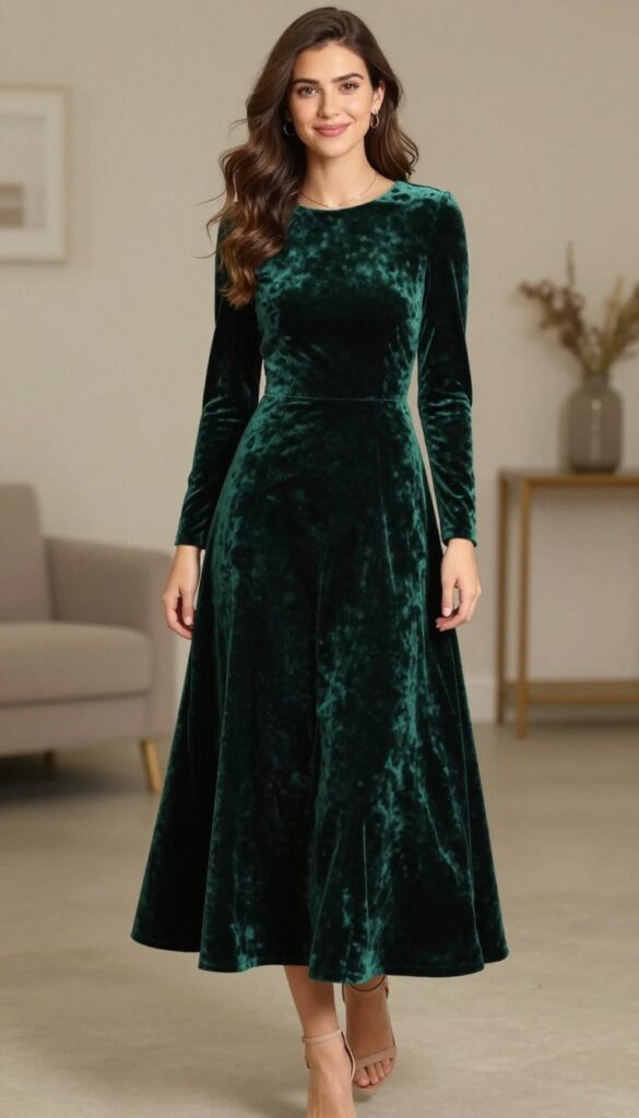 1. Velvet Dream in Deep Emerald