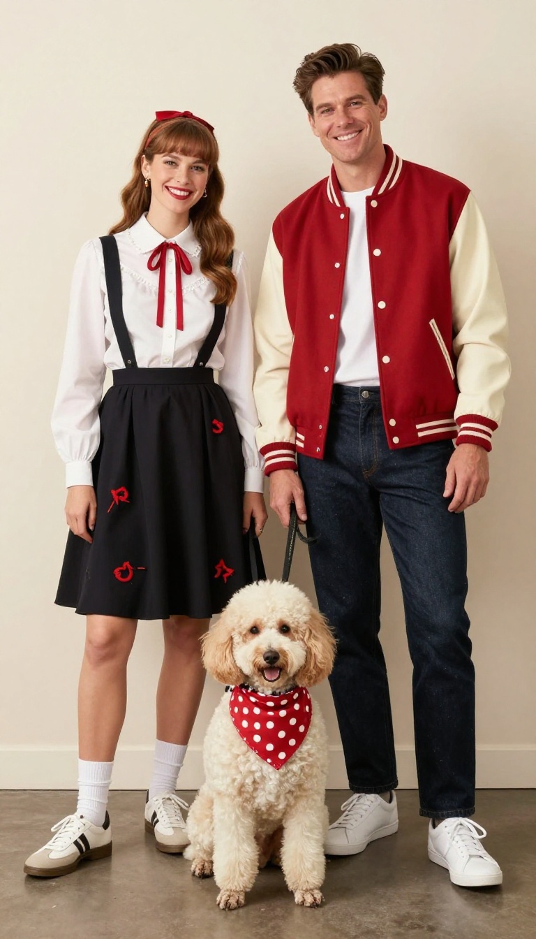 14. The Vintage Couple and the Poodle