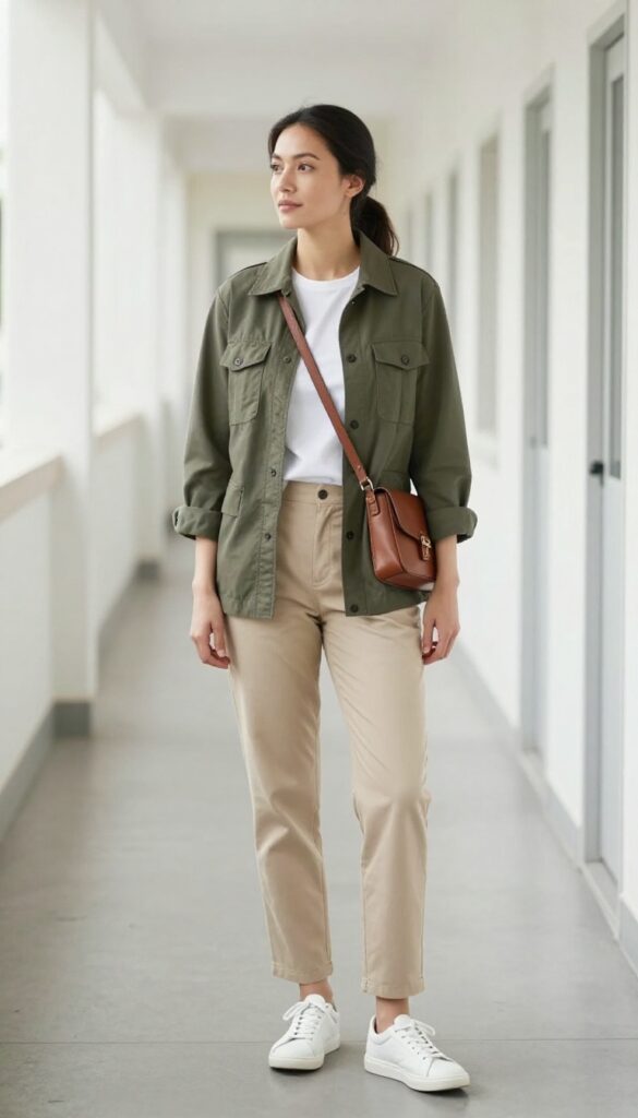 13. The Utility Jacket and Chinos