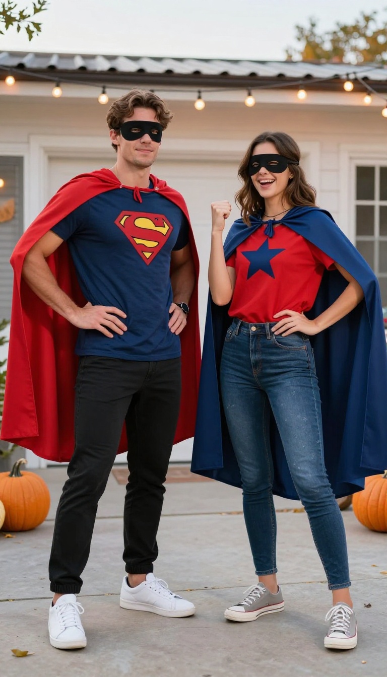 13. Superhero and Sidekick