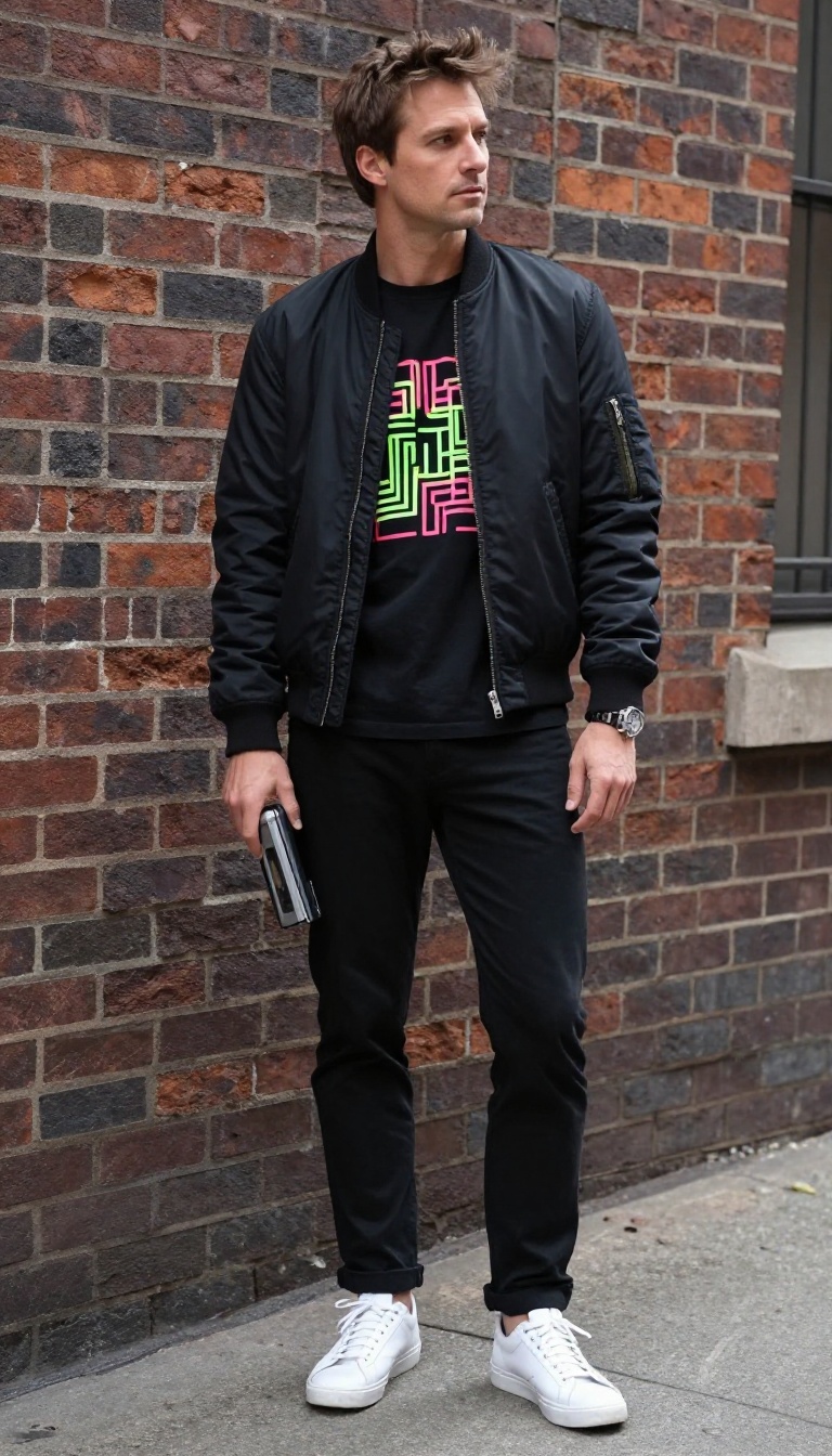 4. The New Wave Graphic Tee Look