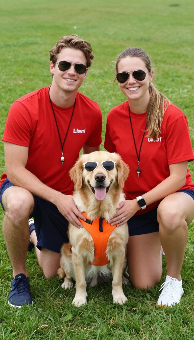 7. The Lifeguards and the Beach Pup