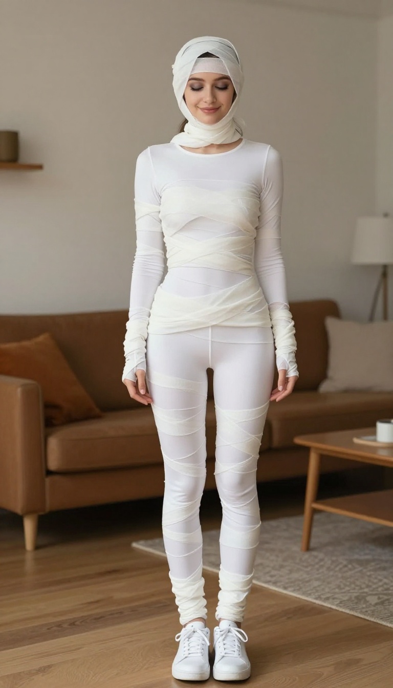 11. Mummy: White Layers + Gauze