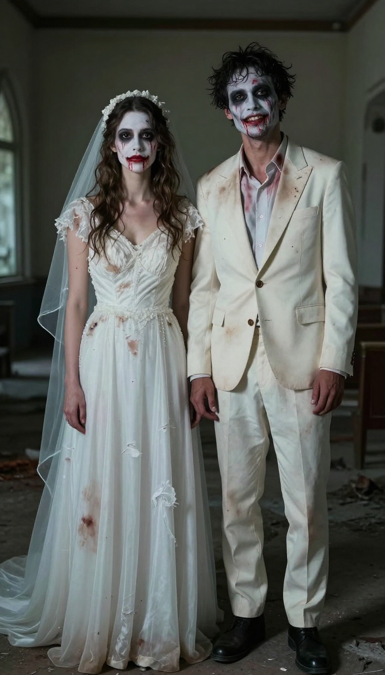 6. Zombie Bride and Groom