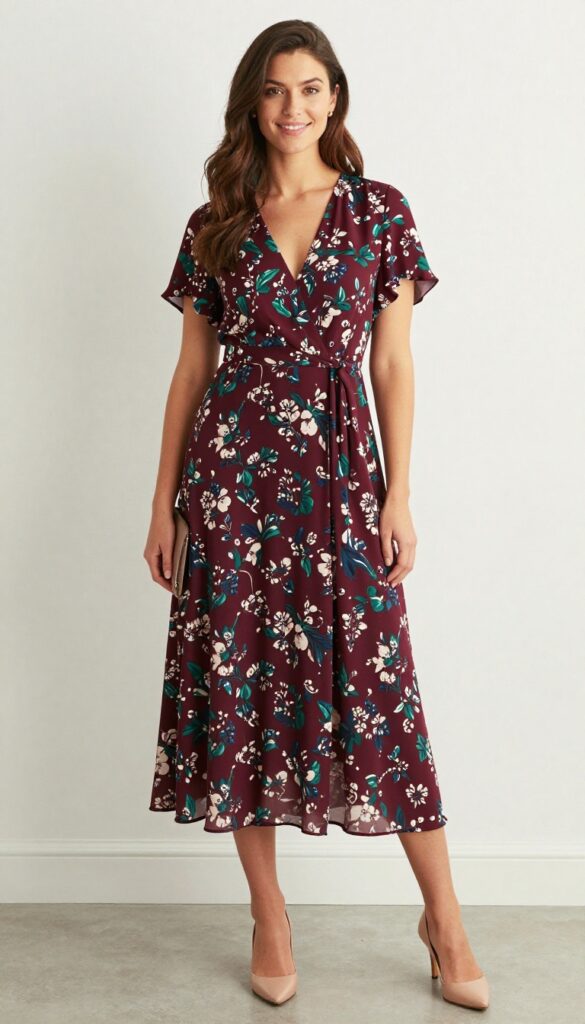 12. Bold Floral Print for a Fresh Statement