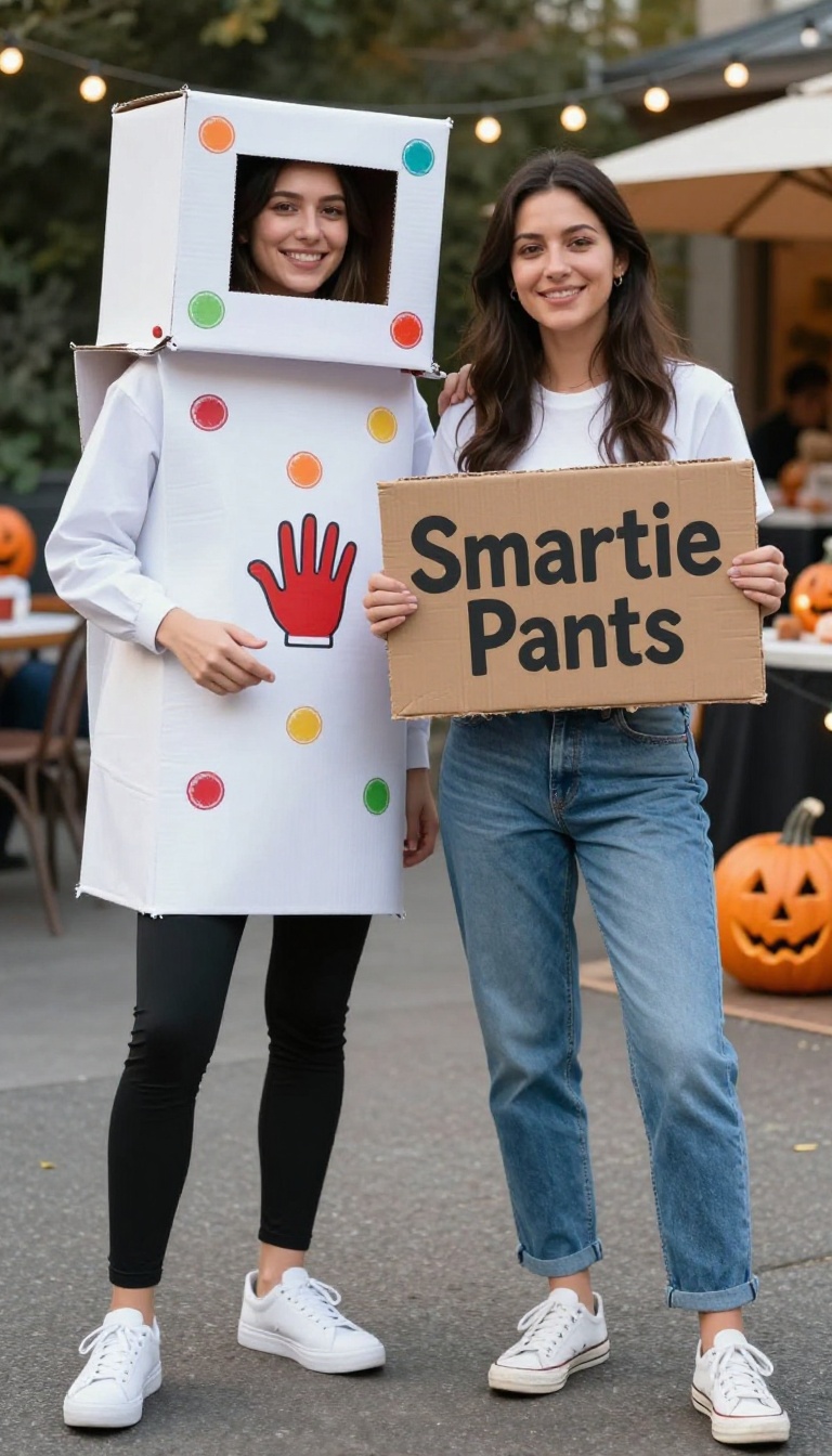 2. Punny Pair: 'Smartie Pants'