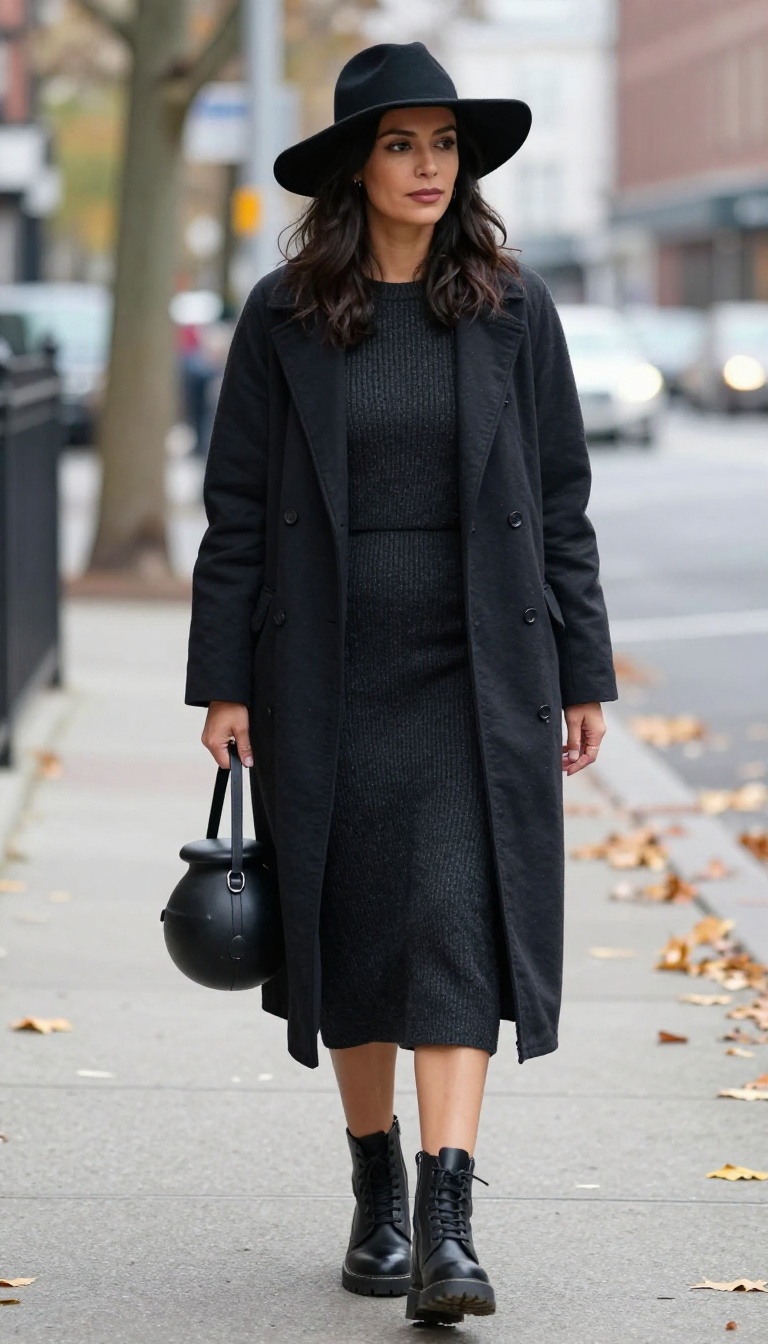 1. The Modern Witch: Elevated Everyday Dark Layers