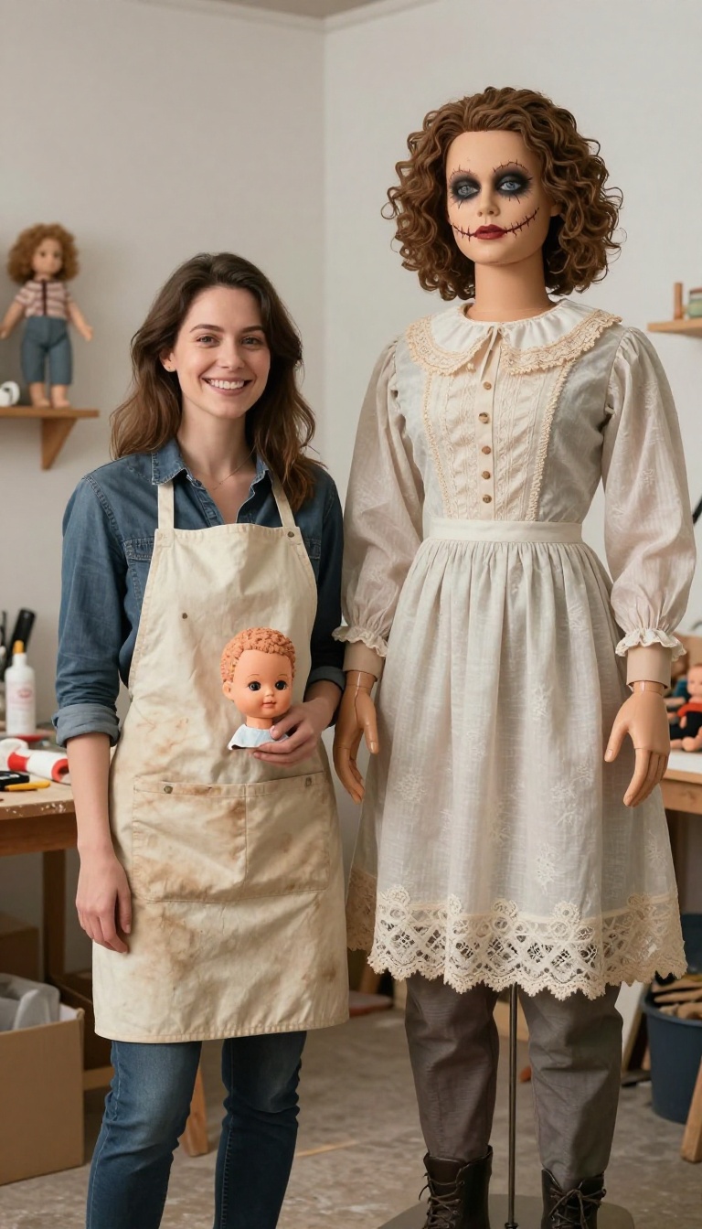 13. Creepy Dollmaker and Doll: Twisted Craft