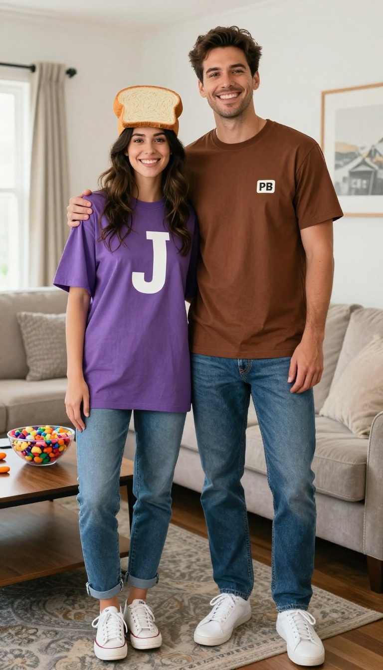 6. Foodie Favorites: The PB&J Pair