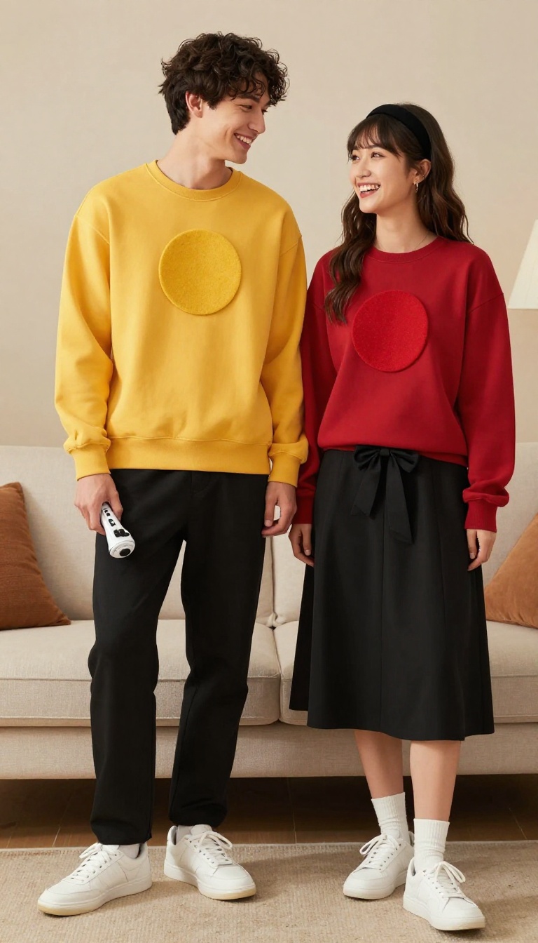 1. Retro Arcade Icons: Pac-Man and Ms. Pac-Man
