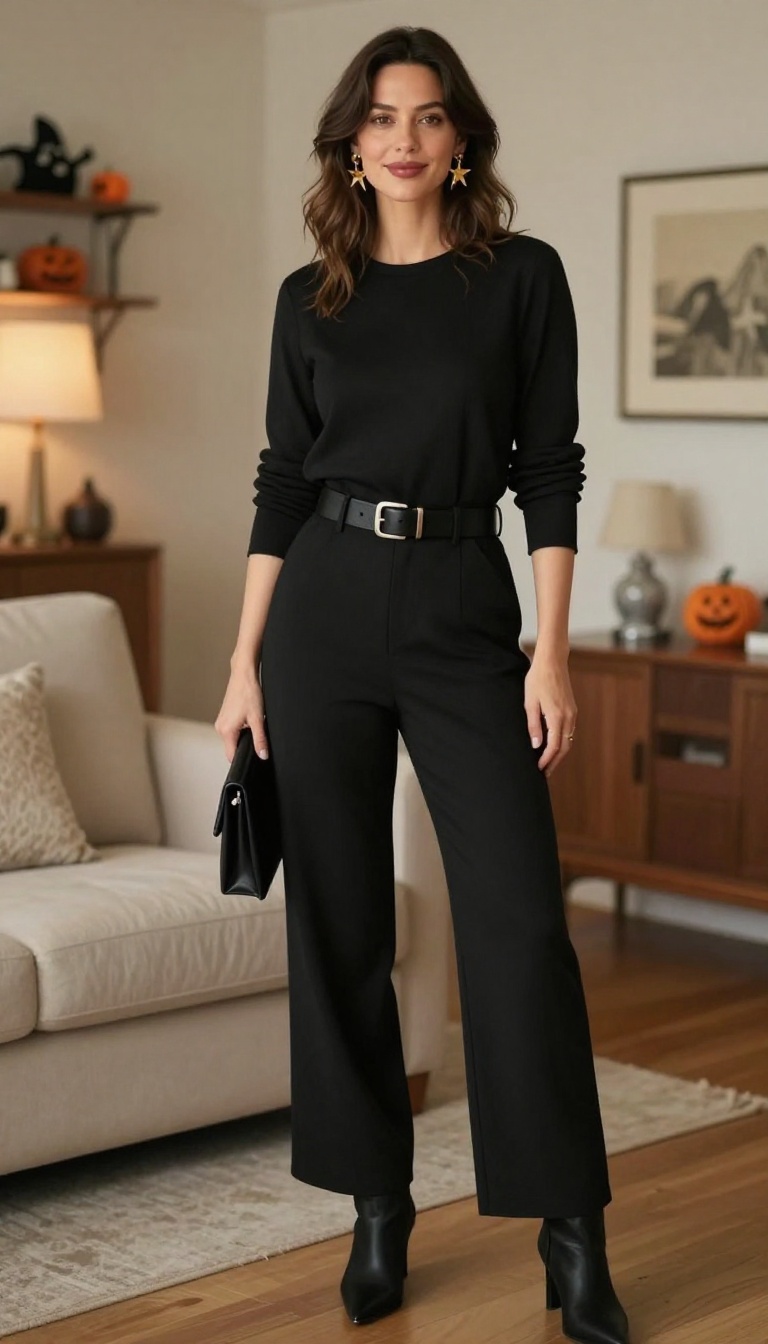 12. The Sleek Jumpsuit Witch