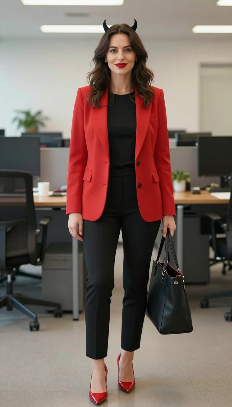 4. Devilish Office Siren: Work-Appropriate Halloween